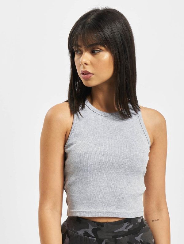 DEF Inga ribbed tank top grey