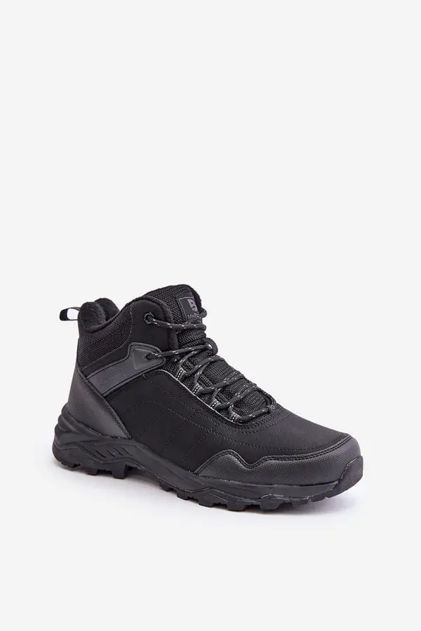 EVENTO Insulated lightweight men's trekking shoes McBraun black