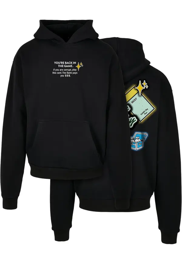 Mister Tee Intepol Ultraheavy Oversize Sweatshirt Black