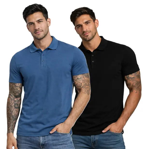 J.STYLE J.STYLE - Komplet 2 polo majic