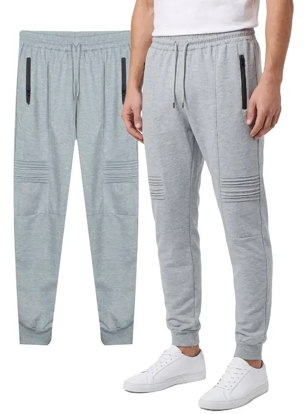 J.STYLE J.Style - Moške trenirke, sive