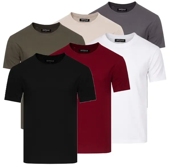 J.STYLE J.style - paket 6 moških majic