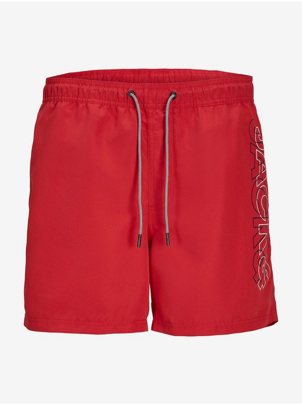 Jack & Jones Jack & Jones Fiji Men's Red Swimsuit - Men's