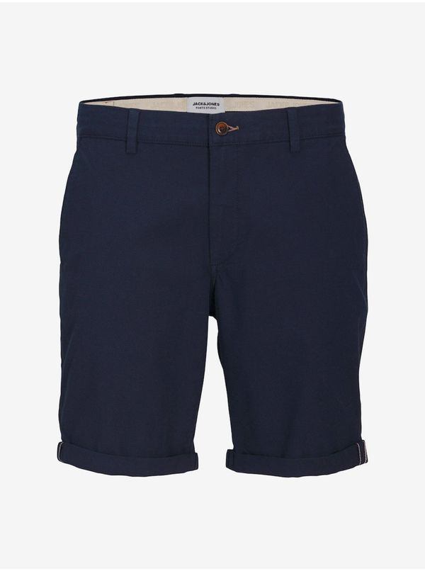 Jack & Jones Jack & Jones Fury Men's Dark Blue Chino Shorts - Men's