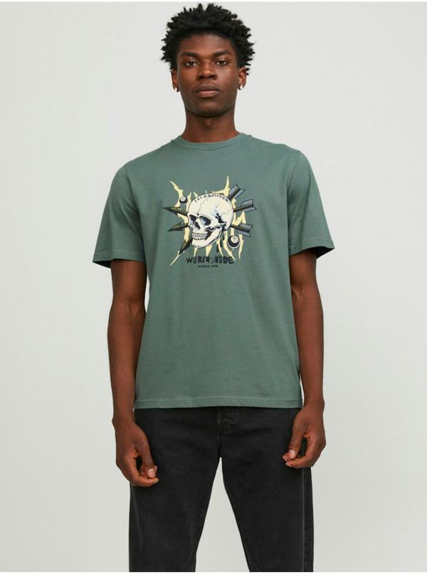 Jack & Jones Jack & Jones Green T-Shirt - Men's