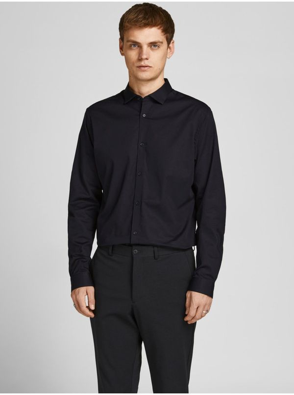 Jack & Jones Jack & Jones Lacardiff Men's Black Shirt - Men's