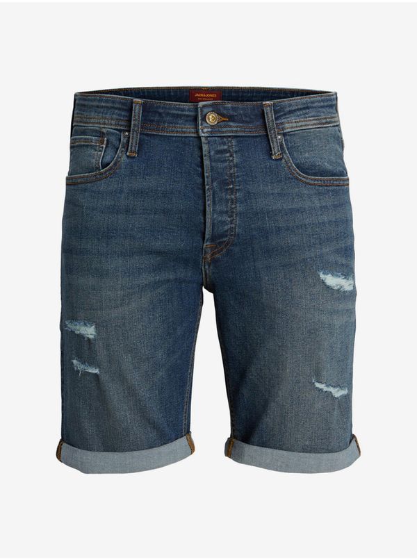 Jack & Jones Jack & Jones Rick Men's Blue Denim Shorts - Men