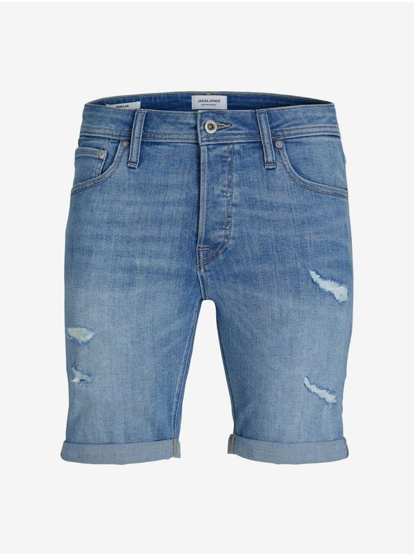 Jack & Jones Jack & Jones Rick Men's Blue Denim Shorts - Men