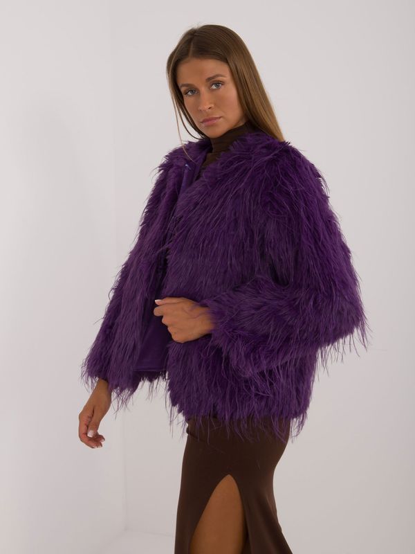 Wool Fashion Italia Jacket-AT-KR-2359.96P-Dark Purple