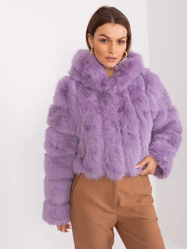 Wool Fashion Italia Jacket-AT-KR-2378.96P-Light Purple