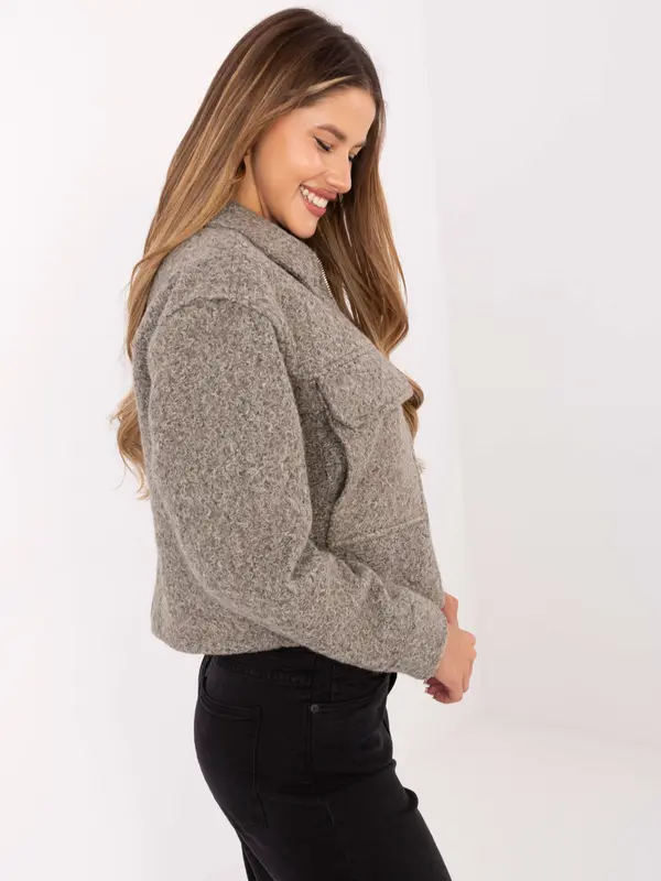 Sublevel Jacket-D46015XB43434A2-grey