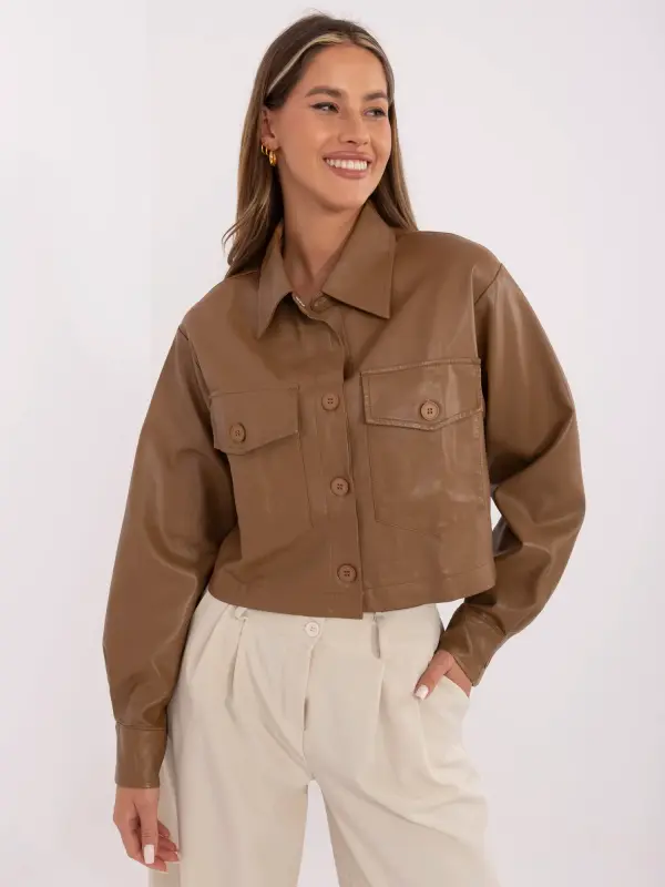 May By Shining Star Jacket-HM-KR-MC1201.73P-camel