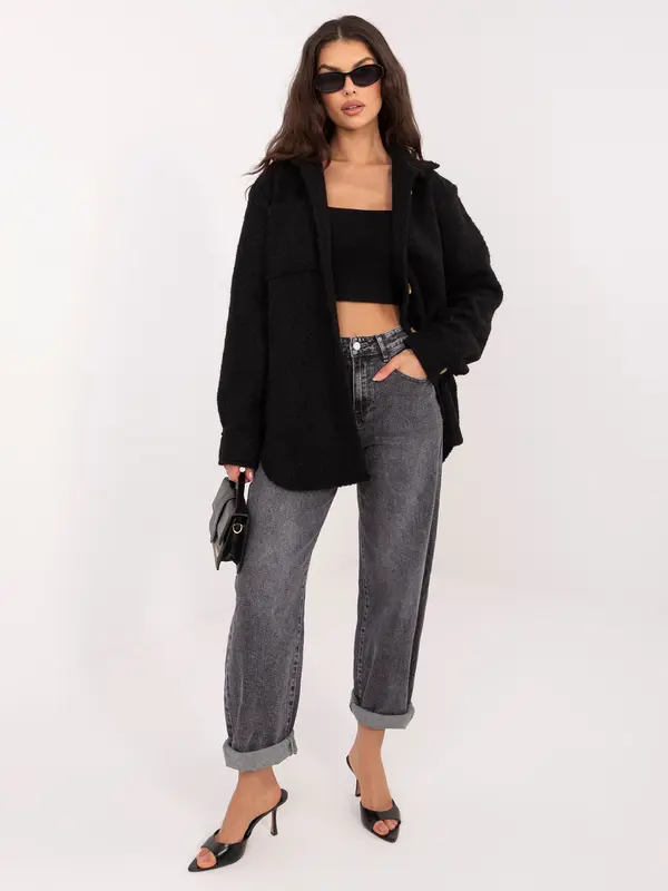 RUE PARIS Jacket-IT-KR-22292.01-black