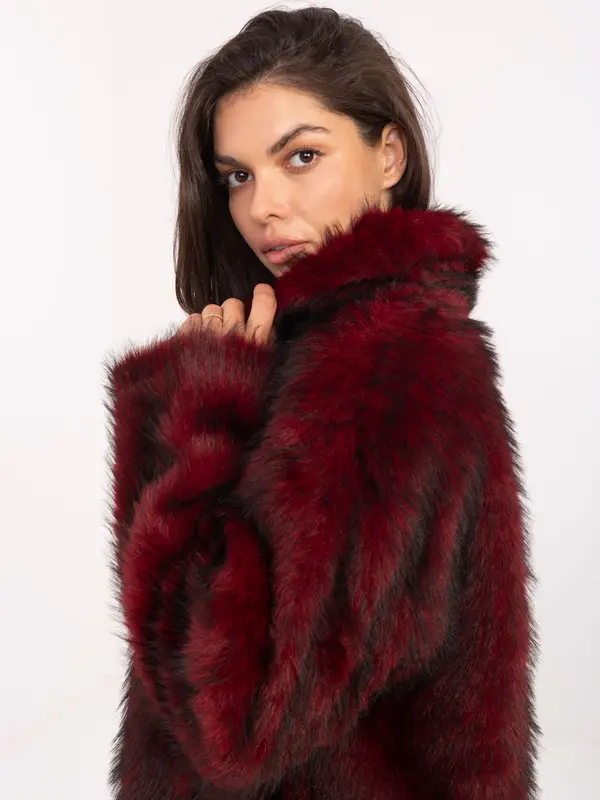 RUE PARIS Jacket-IT-KR-2502.50-burgundy