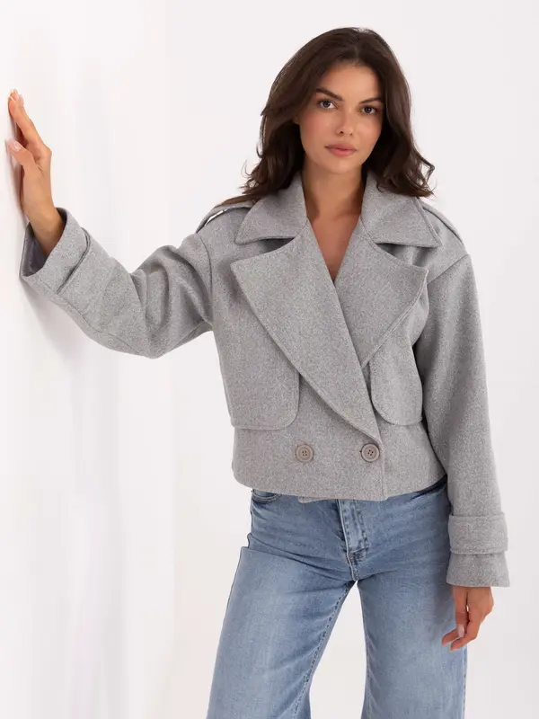RUE PARIS Jacket-IT-KR-A9558.62-grey