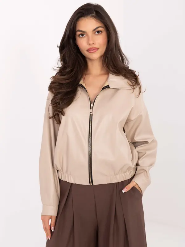 RUE PARIS Jacket-IT-KR-FL9707.34-light beige