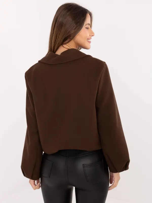 RUE PARIS Jacket-IT-KR-FL9725.08P-brown