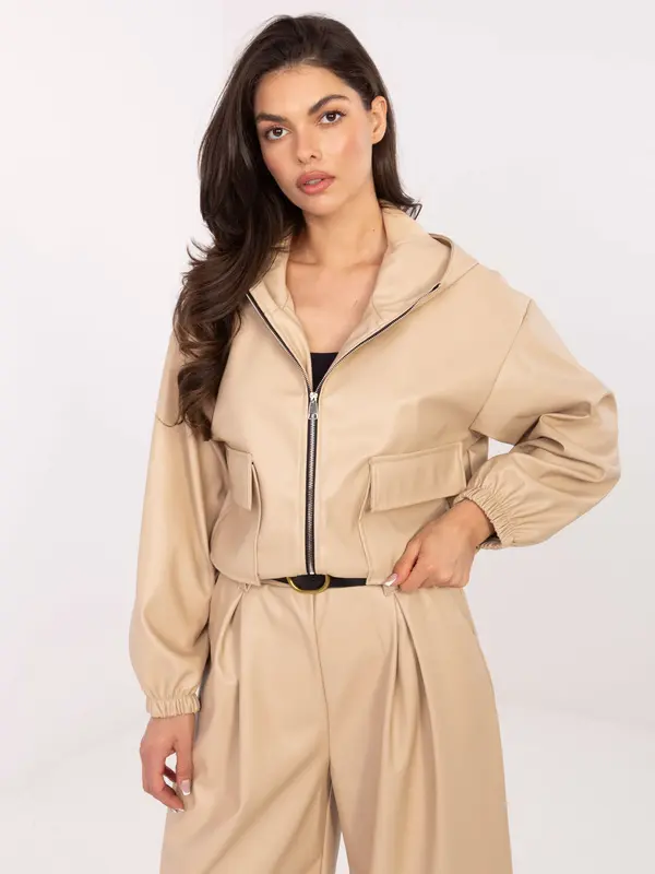 RUE PARIS Jacket-IT-KR-FL9729.15P-beige
