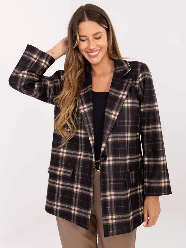 MODA ITALY Jacket-IT-MA-21739.16P-black-beige