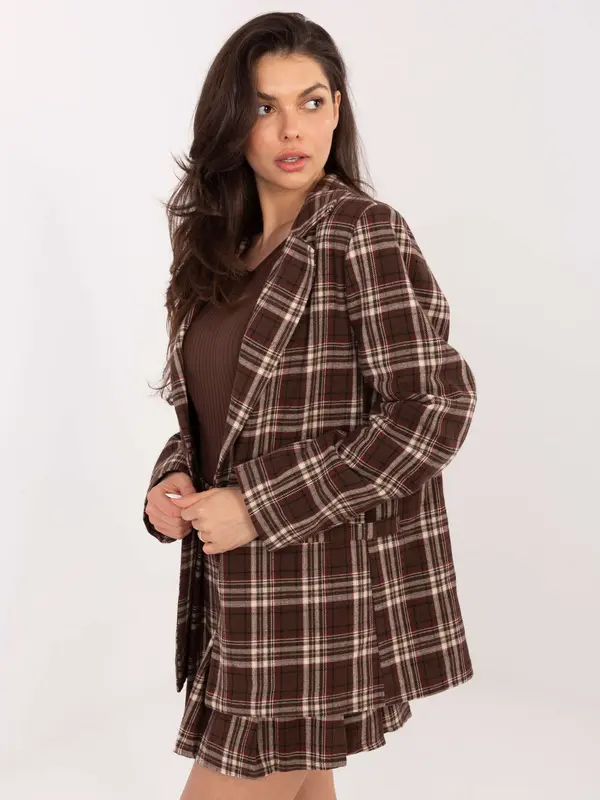 Italy Moda Jacket-IT-MA-25850.63-Brown