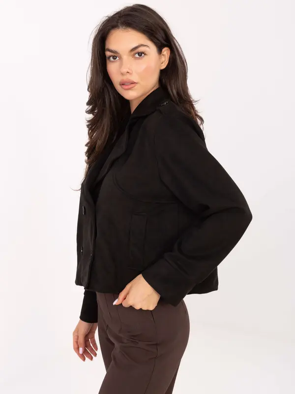 RUE PARIS Jacket-MI-KR-A5157.83-black