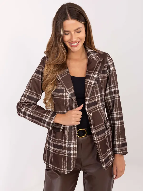 RUE PARIS Jacket-MI-MA-3262.32-Brown