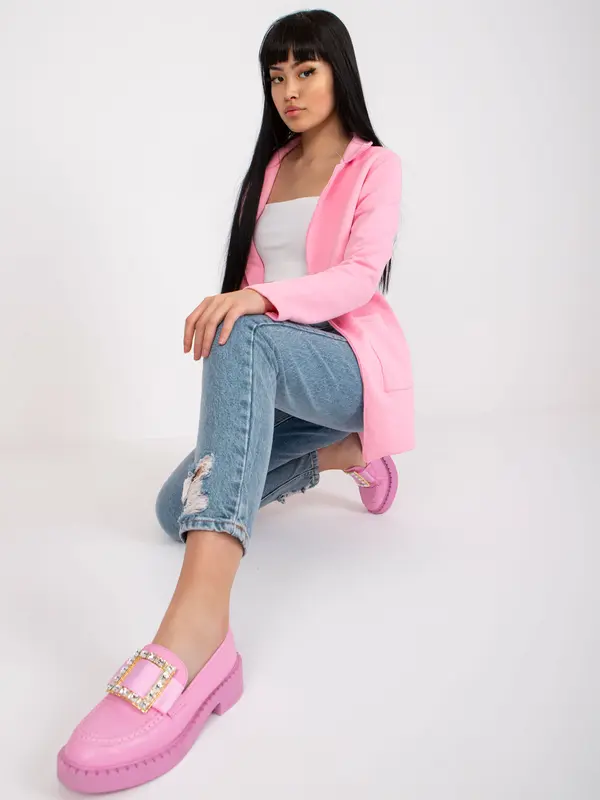 RUE PARIS Jacket-RV-ZT-7845.45-pink