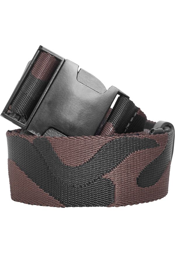 Urban Classics Jaquard Camo Belt Black/Brown