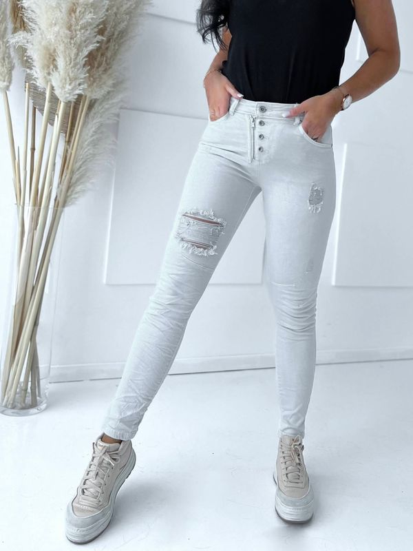 By o la la Jeans beige By la la cxp1216.ltbeige