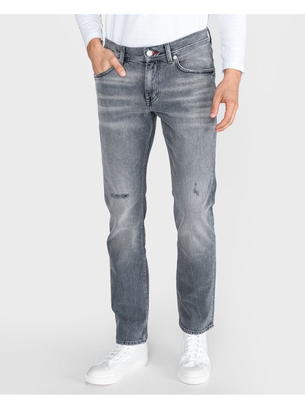 Tommy Hilfiger Jeans - TOMMY HILFIGER TH MONOGRAM STR CHICO WORN grey
