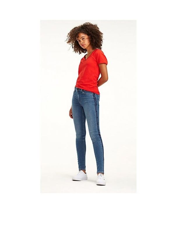 Tommy Hilfiger Jeans - Tommy Jeans MID RISE SKINNY NORA SDLGM blue