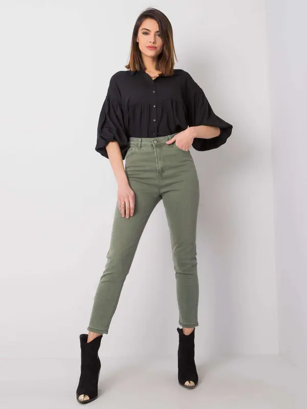 RUE PARIS Jeans trousers-319-SP-6056.43-khaki