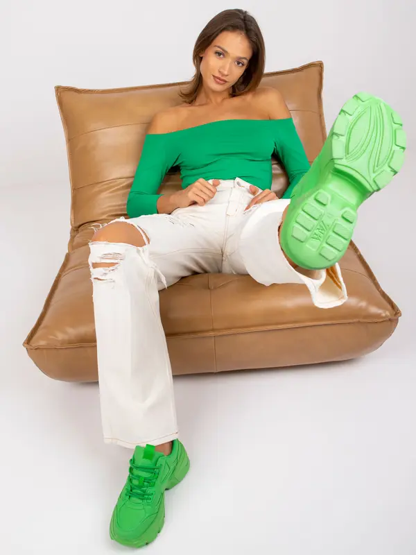 RUE PARIS Jeans trousers-RO-SP-PNT-N08.75P-light beige