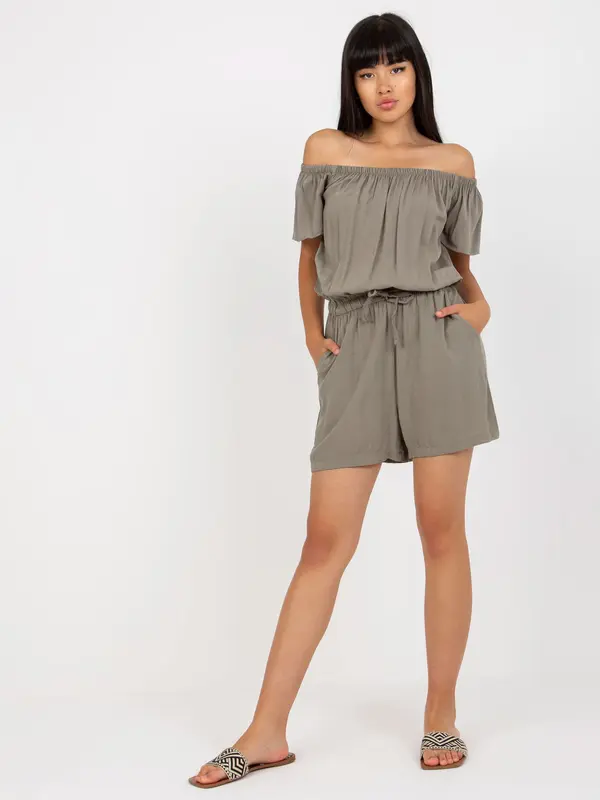 Sublevel Jumpsuit-D73781M62266KA-khaki