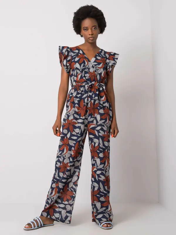 Italy Moda Jumpsuit-DHJ-KO-13568.13P-navy blue