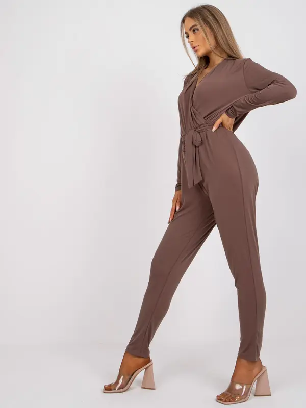 ex moda Jumpsuit-EM-KO-U603.46P-brown