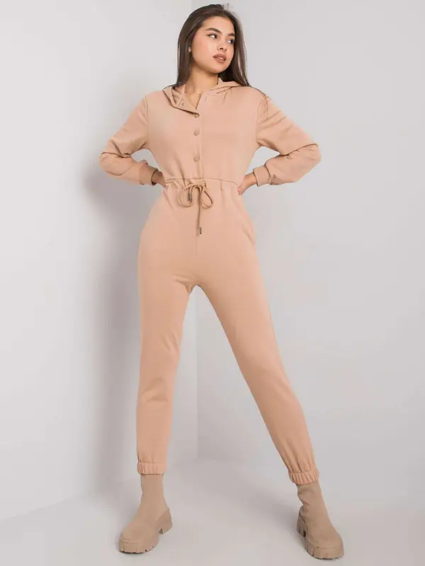 Factory Price Jumpsuit-FE-KO-5606.09-camel