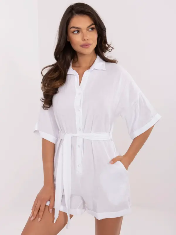 Italy Moda Jumpsuit-MI-KO-A2479.73-white