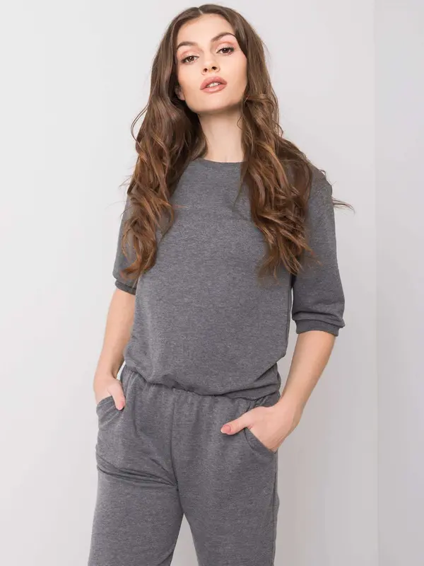 BASIC Feel Good Jumpsuit-RV-KO-6261.19X-dark gray