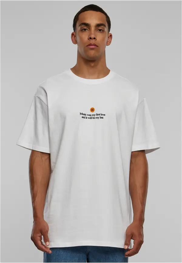 Mister Tee K-Pop Heavy Oversize T-Shirt White