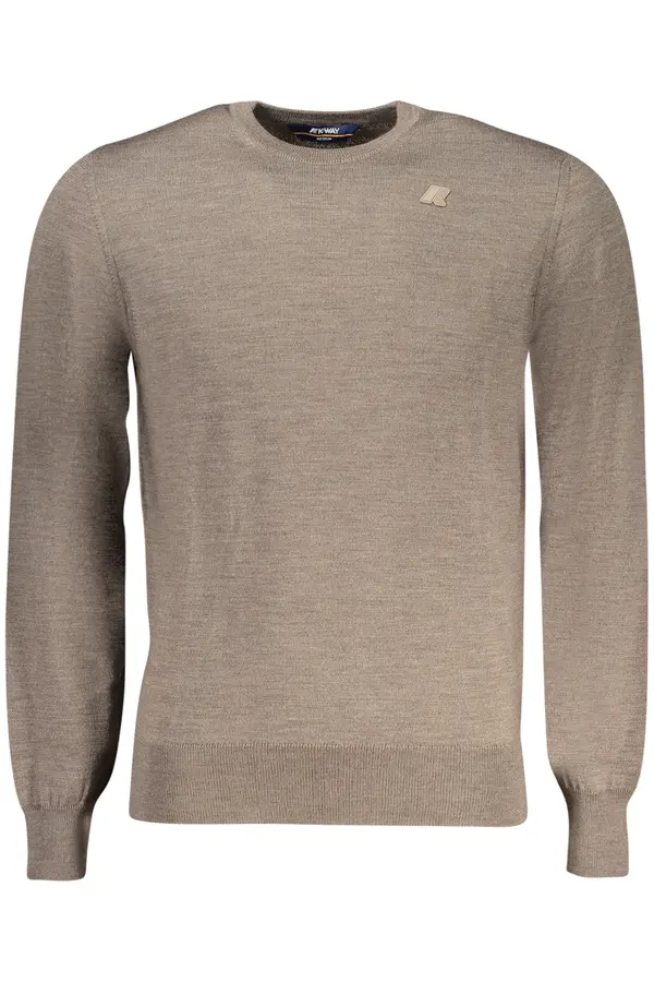 K-Way K-WAY MEN'S BROWN SWEATER