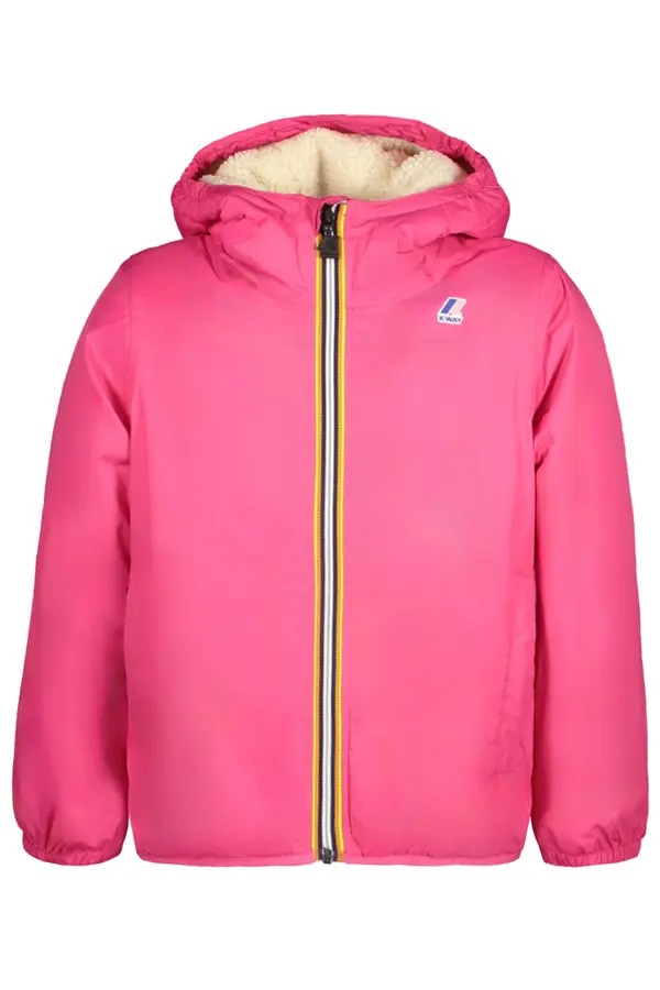 K-Way K-WAY roza jakna za deklice