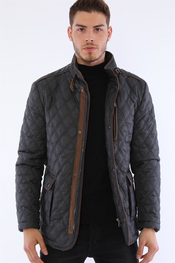 dewberry K8613 DEWBERRY COAT-ANTHRACITE