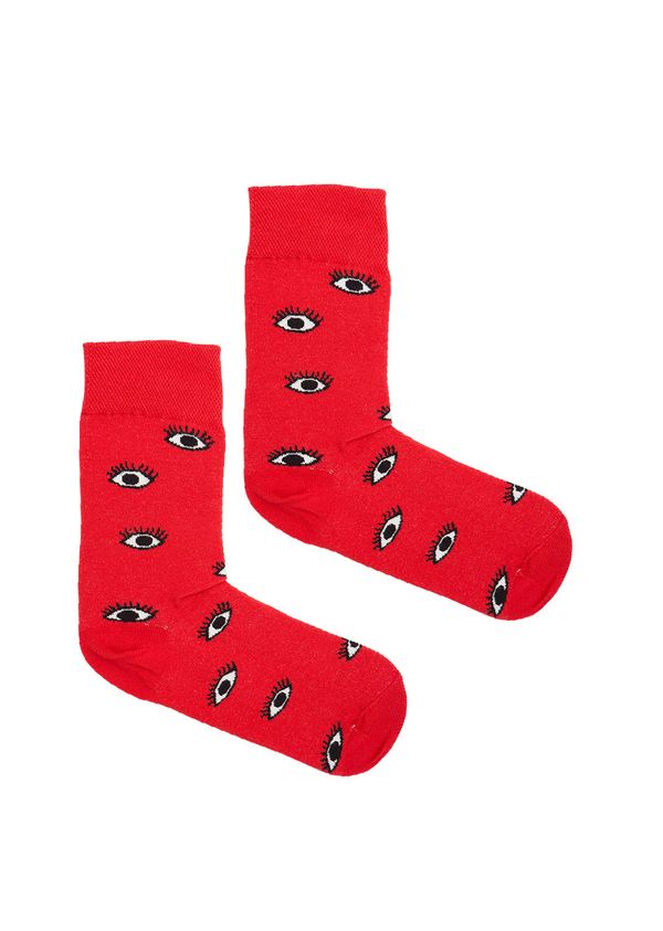 Kabak Kabak Unisex's Socks Patterned Red Eyes