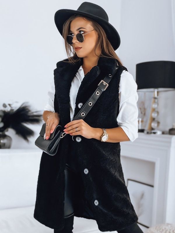 DStreet Kamizelka damska BALLA czarna Dstreet