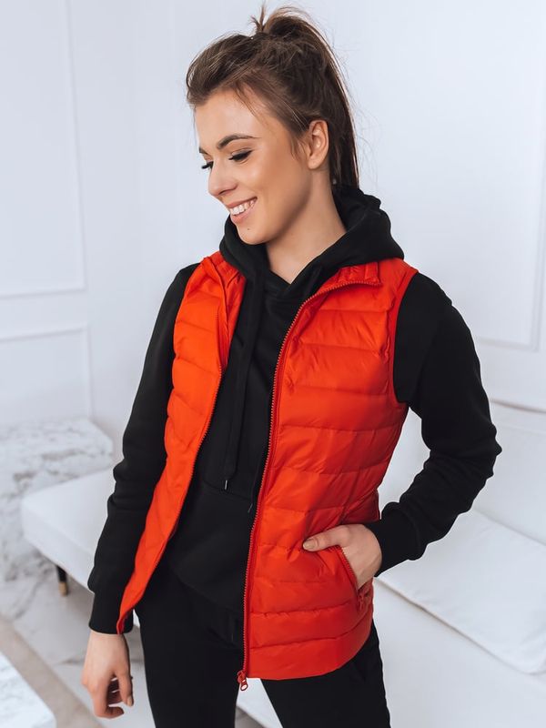 DStreet Kamizelka damska ROSILA czerwona Dstreet