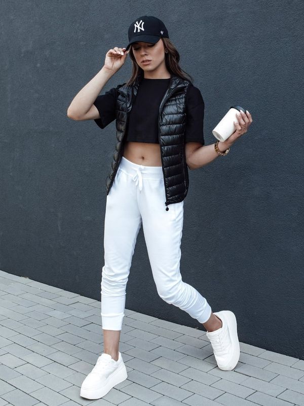 DStreet Kamizelka pikowana damska STYLISHZ czarna Dstreet