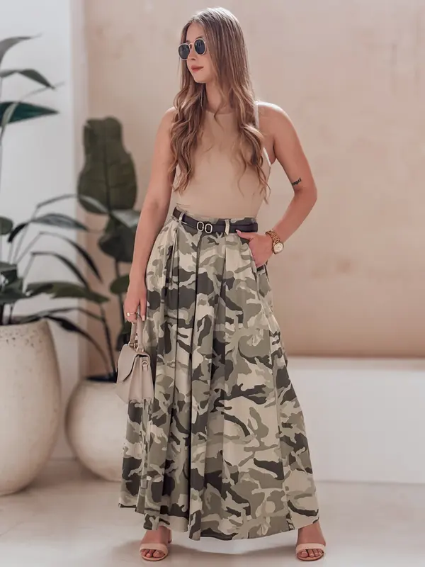 DStreet Kamuflažno dolgo krilo