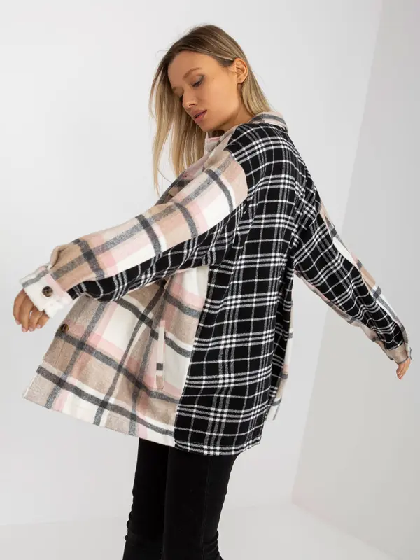 CHAMUR NATIONAL Karirasta srajca z žepi