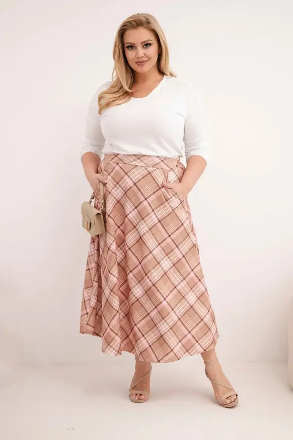 Kesi Włoski Karirasto krilo Kesi Włoski Plus Size